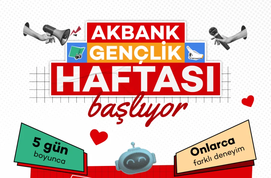 Akbank Gençlik Haftası için geri sayım başladı