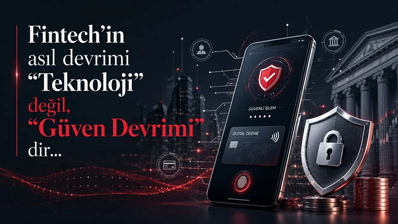 Fintech’in asıl devrimi "Teknoloji" değil, "Güven Devrimi"dir