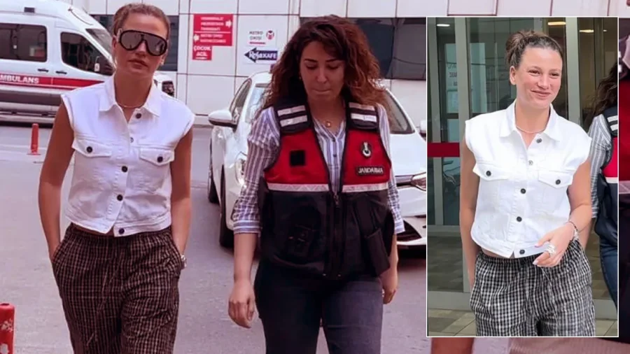 Serenay Sarıkaya gözaltı sonrası serbest bırakıldı