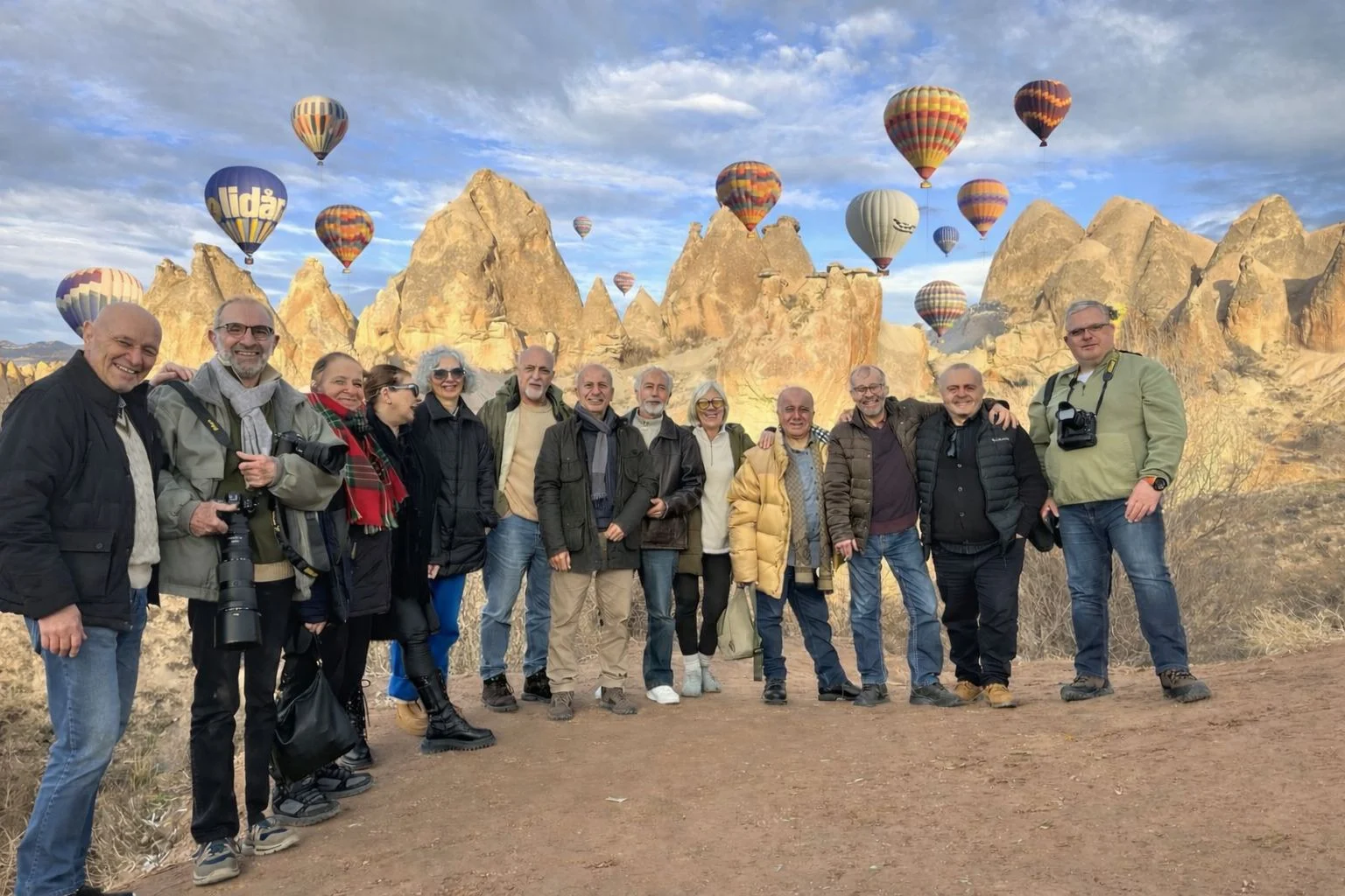 Magazin gazetecileri Kapadokya’da iz bıraktı