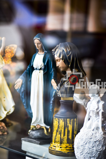 Virgin Mary statues
