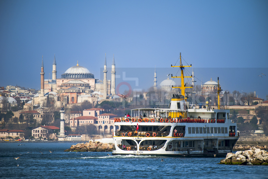 Hagia Sophia from Asia
