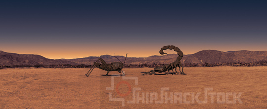 Scorpion and Grasshopper