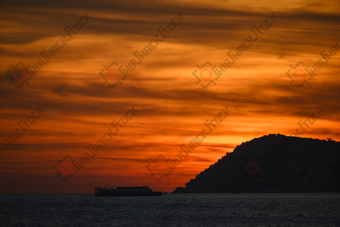 Sunset in Heybeliada